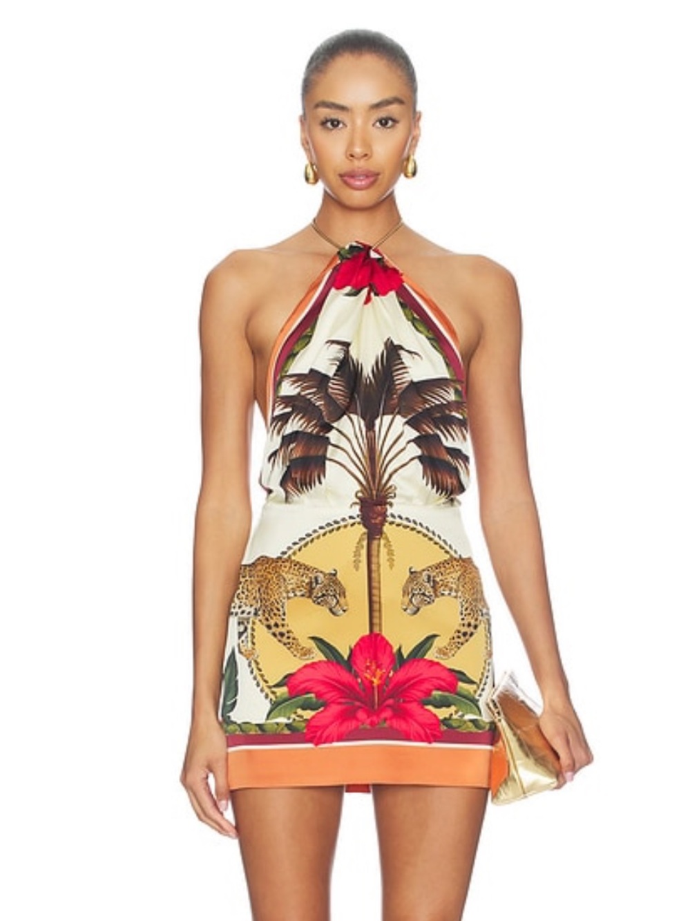 Retrofete Cymbeline Dress in Jardin Botanico